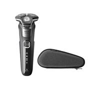 Philips SHAVER Series 5000 S5887/30 rasoio elettrico Rotazione Trimmer Nero, Grigio
