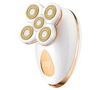 Rasoio portatile da donna con funzione di asciugatura bagnata e teste staccabili per comodità di viaggio toelettatura multifunzionale per le donne tra cui due trimmer e design delicato per una cura