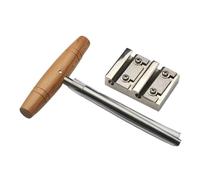 Rasoio professionale affusolato per violino 3/4 4/4 | Accessorio di riparazione per corde orchestrali viola basso | Precision Peg Hole Fitter per liutai | Kit di manutenzione per strumenti musicali