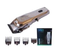 RASOIO PROFESSIONALE TAGLIA CAPELLI REGOLA BARBA RICARICABILE DISPLAY VGR V-116