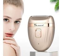 Rasoio rasoio da donna con doppio trimmer pop-up per ascelle, gambe, capelli e braccia, zona bikini, rasoio per tutti i peli della pelle