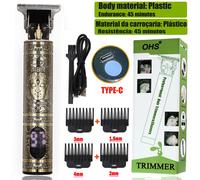 rasoio regola capelli taglia capelli barba Elettrico portatile a batteria