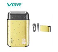 Rasoio ricaricabile VGR MENS’ SHAVER doppio rullo impermeabile con display IPX6