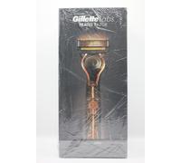 Rasoio riscaldato Gillette Labs - Set manico, 2 lame, supporto e base di rica...