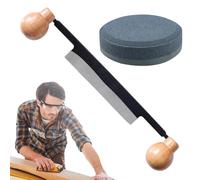 Rasoio Straight Draw, Strumento di rimozione della corteccia | Strumento di scorteccia a doppia maniglia Raschietto per legno Strumento di corteccia - Strumento per la rimozione della corteccia