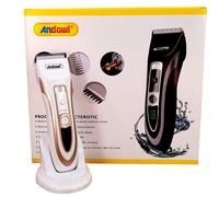 RASOIO TAGLIA CAPELLI ELETTRICO REGOLA BARBA RICARICABILE DISPLAY PETTINI QL7188