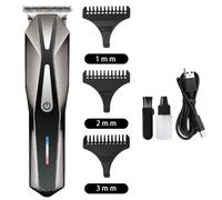 RASOIO TAGLIA CAPELLI PROFESSIONALE WIRELESS SONAR DEPILAZIONE BARBA MULTIUSO