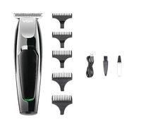 Rasoio tagliacapelli ricaricabile con 5 pettinini x barba capelli basette corpo