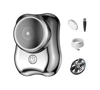 Rasoio tascabile - Rasoio elettrico portatile, miini rasoio elettrico | elettrici tascabili, rasoio elettrico impermeabile e ricaricabile, miini tascabili a basso rumore per il viso