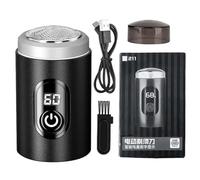 Rasoio tascabile, , resistente all'acqua, mini rasoio per contouring, senza angoli morti, per campeggio, viaggi aerei, uffici, auto, viaggi d'affari