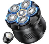 ✅Rasoio Testa Calva 6D Uomo Rasoio Elettrico per Capelli e Barba Rasatura a Zero