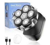 Rasoio Testa Calva 7D Rasoio Elettrico Uomo Rasatura a Zero Taglia Capelli Barba