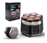 ✅Rasoio Testa Calva Uomo 7D Rasoio Elettrico✅ Regolabarba Taglia Capelli e Barba