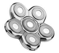 Rasoio testa calva uomo elettrico 8D con 6 lame Ø75 mm, rasoio testa calva per uomo calvo, compatibile con Skull Shaver, Skull Shaver e altri rasoi testa