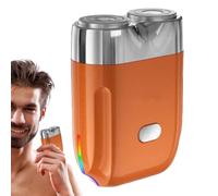 Rasori elettrici maschili - Magh mobile a doppio anello | Rasoio in lamina magnetica a doppia testa | Rasoio di toelettatura impermeabile ricaricabile USB per barba e viso | Raffio da viaggio portatil