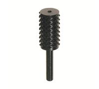 Raspa lima rotativa cilindrica per legno gambo mm 6 per trapano