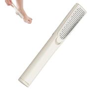 Raspa per piedi a tre lati, manuale per pedicure, impugnatura ergonomica, scrubber professionale per piedi per macinazione del piede, pedicure, raspa manuale per pedicure per piedi, scrubber per