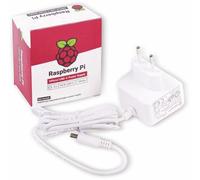 RPI PS 15W WT EU - Alimentatore Raspberry Pi 4 USB-C - spina EU