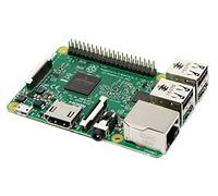 Raspberry PI 3 Model B Scheda Madre CPU 1.2 GHz Quad Core, 1 GB RAM, 802.11n Wireless LAN, Verde/Argento