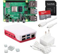 Raspberry Pi 4 8 GB Starter set scheda SD Ultra 64 GB alimentatore USB C 15 W