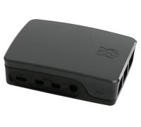 RASP 4 CASE BK - Alloggiamento per Raspberry Pi 4, nero/grigio