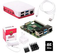 Raspberry Pi 4 Model B - Kit di avvio da scrivania da 8 GB, 32 GB, colore: Bianco