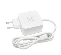 Raspberry Pi 5 - Alimentatore USB-C da 45 W, USB-C Power Supply, Raspberry Pi 5 4 GB/8 GB/16 GB (bianco)
