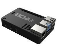 Raspberry Pi 5 Heatvent Pro Passive Raffreddamento CNC Scatola Custodia, Nero -