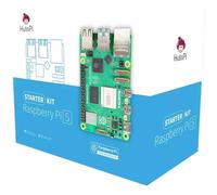 Raspberry Pi 5 Kit HutoPi 8GB 32GB MicroSD Case con ventola Micro-HDMI/HDMI
