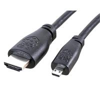 RASPBERRY-PI - Cavo Raspberry Pi 4 da micro HDMI a HDMI, 1 m nero