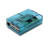 RASPBERRY PI Custodia Trasparente Blu Modello B + (B Plus), modalità B + Blu Trasparente Custodia/Box