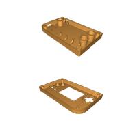 Raspberry Pi Game Boy Horizontal Layout - Model B+ and Model A+ Compatible