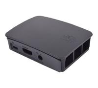 Raspberry Pi Gehäuse Original Pi Type B3 black/grau RPI3-CASE-BLK-GRY Black/Grey