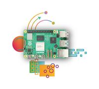 RASP PI 5 B 2GB - Raspberry Pi 5 B, 4x 2,4 GHz, 2 GB RAM, WLAN/ BT