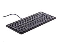 Raspberry Pi Raspberry Tastiera USB Tedesca, QWERTZ, Windows nero Hub USB, SC0198