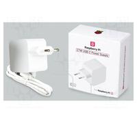 RASPBERRY PI RPI-27W-USB-C-POWER-SUPPLY-WHITE-EU Accessori