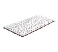 Raspberry Pi® RPI-KEYB (DE)-RED/WHITE USB Tastiera Tedesco, QWERTZ Bianco,