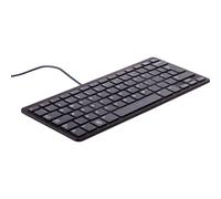 Raspberry Pi® RPI-KEYB (US)-BLACK USB Tastiera Inglese US, QWERTY Nero, Grigio