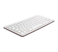 Raspberry Pi® RPI-KEYB (US)-RED/WHITE USB Tastiera Inglese US, QWERTY Bianco,