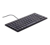 Raspberry Pi® SC0199 RPI-KEYB (FR)-BLACK/GREY USB Tastiera Francese, AZERTY Ner