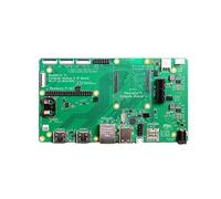 Raspberry Pi Scheda I/O Modulo di elaborazione 4, PCIe Gen 2, Dual HDMI 2.0, Gigabit Ethernet con PoE, RTC, per CM4
