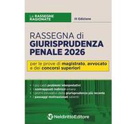 Rassegna ragionata di diritto penale 2026