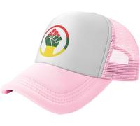 Rasta Black Power Fist Unisex Berretto da Baseball Classic Snapback cap Anti-Sole Cappello Trucker per Tennis Pesca All'Aperto