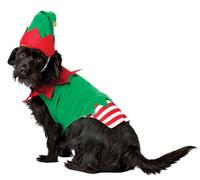 Rasta Imposta Babbo Natale Helper Cappello one piece Elfo Cane Animali Costume
