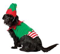 Rasta Imposta Babbo Natale Helper Cappello one piece Elfo Cane Animali Costume
