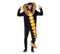 Rasta Imposta Cobra Snake Costume Serpente Karate Party Dress Up Cosplay Halloween Costumi, Adulto Taglia Unica