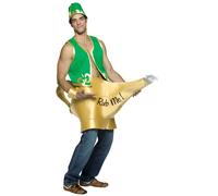 Rasta Imposta Genie In The Lamp Rub Me Costume Halloween Uomo Verde 6085
