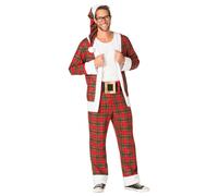 Rasta Imposta Hipster Mr. Claus Babbo Natale Adulto Uomo Costume Halloween 761