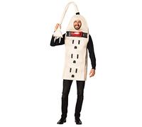Rasta Imposta Power Strip Surge Protector Halloween Costume Extension Block Power Board Dress Up Cosplay Party Costumi, Adulto Taglia unica
