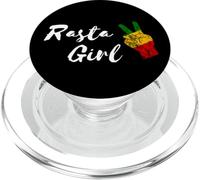 Rasta Ragazza Rastafari Radici Reggae Musica Pace Hippie PopSockets PopGrip per MagSafe